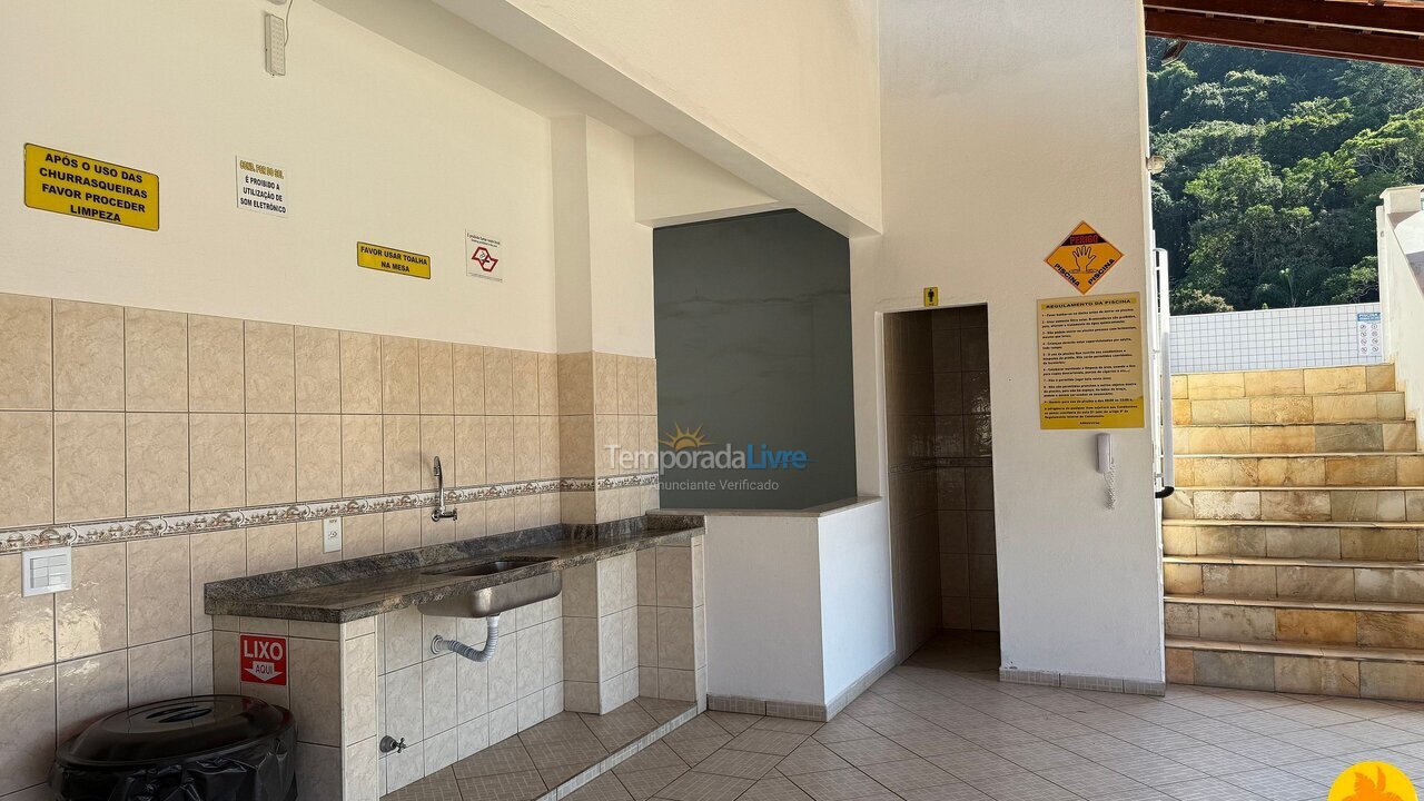 Apartment for vacation rental in Ubatuba (Praia Grande)