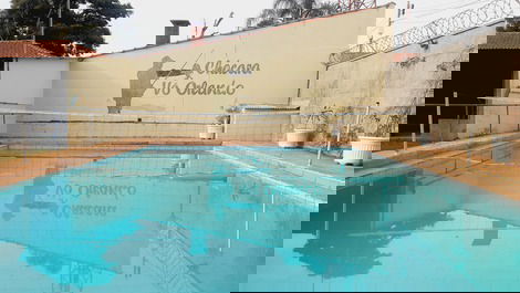 Piscina, rede biribol