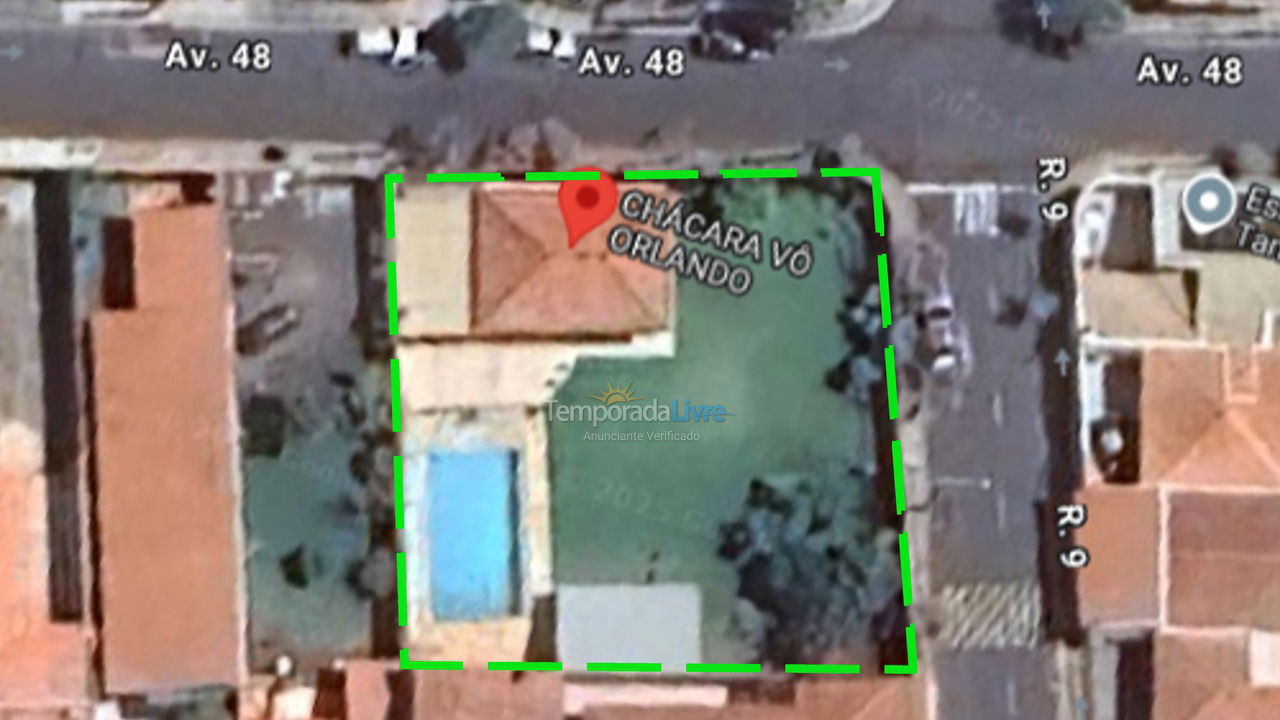 Granja para alquiler de vacaciones em Rio Claro (Alto do Santana)