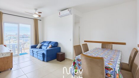 Ap c/ar condicionado, Praia Grande - REF JS17H