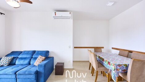 Ap c/ar condicionado, Praia Grande - REF JS17H