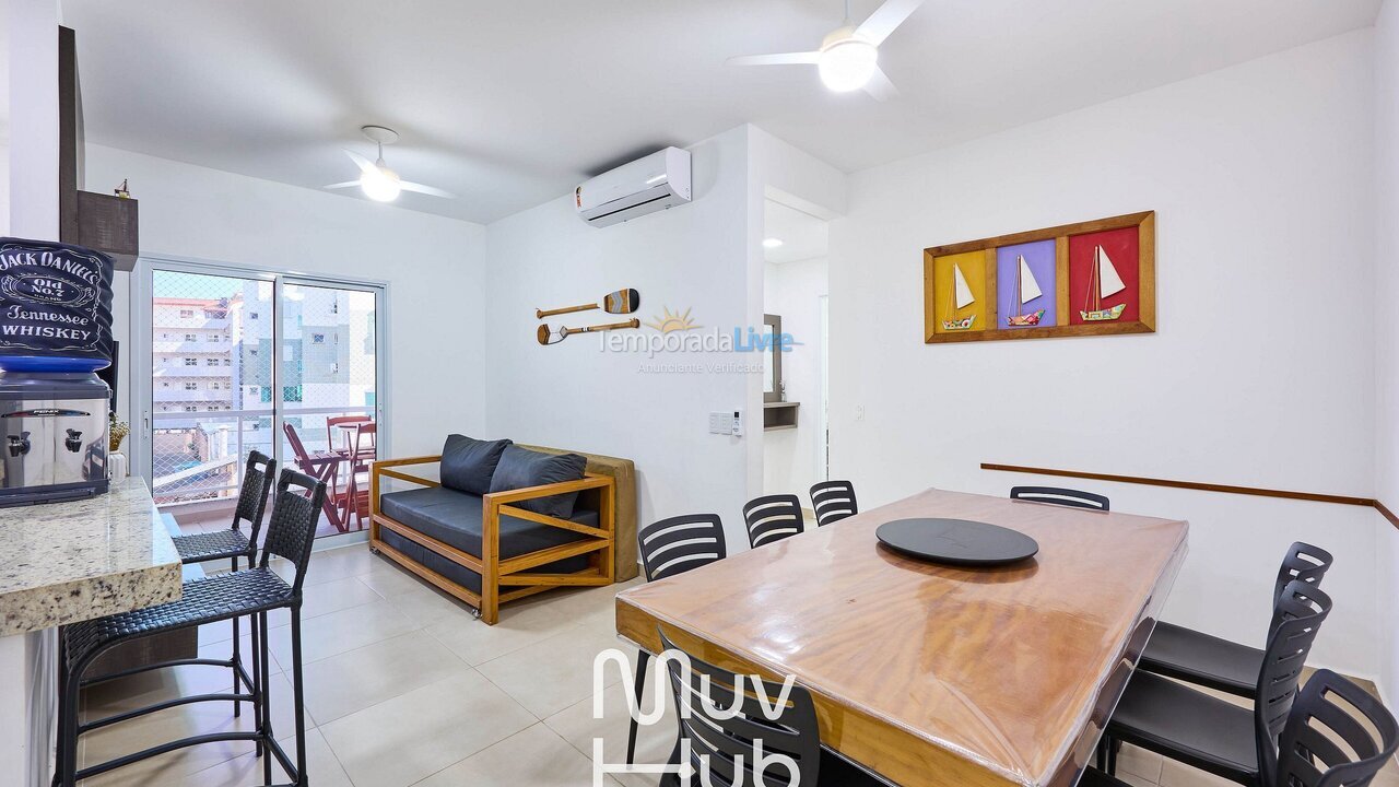 Apartment for vacation rental in Ubatuba (Praia Grande)