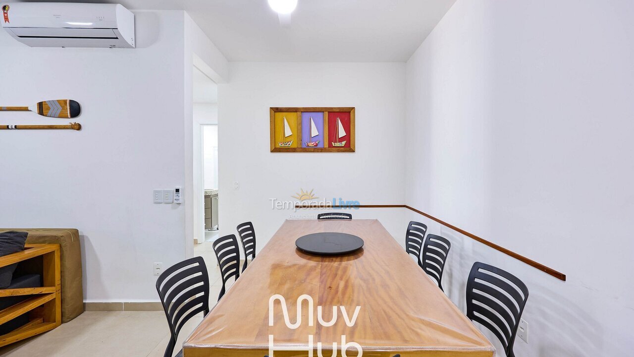 Apartment for vacation rental in Ubatuba (Praia Grande)