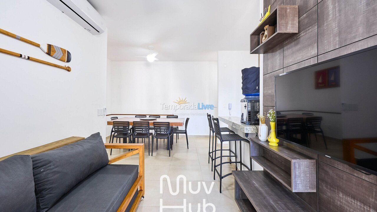 Apartment for vacation rental in Ubatuba (Praia Grande)