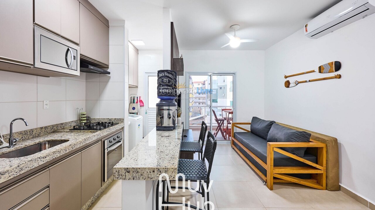 Apartment for vacation rental in Ubatuba (Praia Grande)