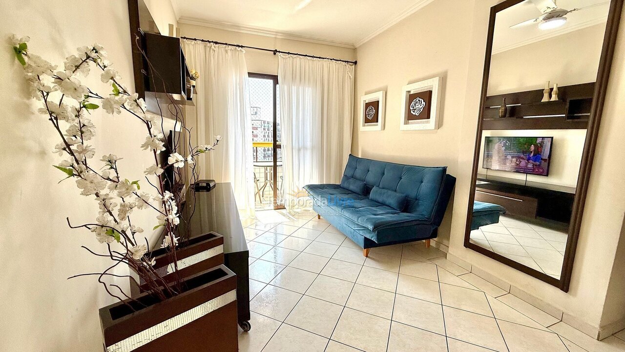 Apartment for vacation rental in Praia Grande (Vila Mirim)