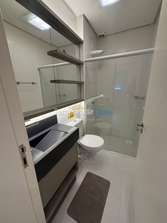 Apartment for vacation rental in Governador Celso Ramos (Praia de Palmas)