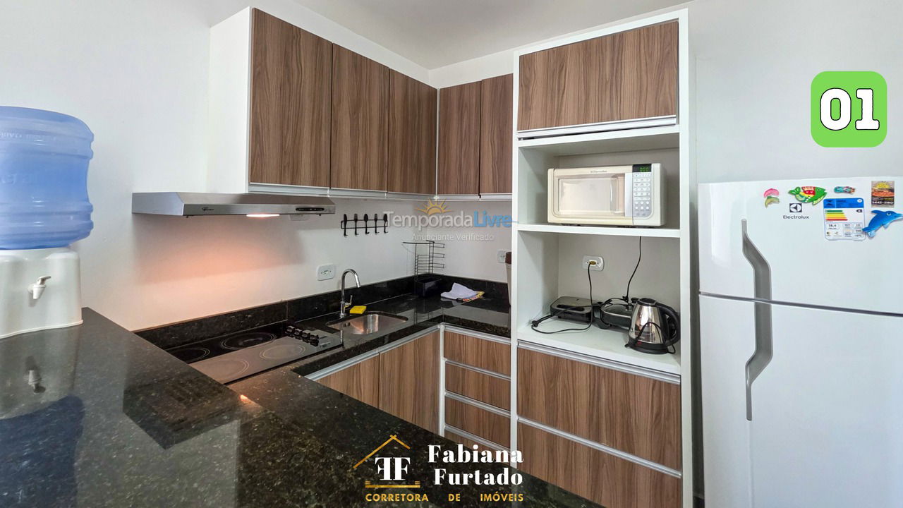 Apartamento para alquiler de vacaciones em São Francisco do Sul (Enseada)