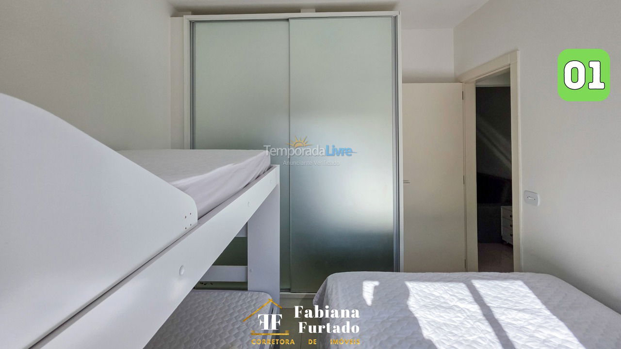 Apartamento para alquiler de vacaciones em São Francisco do Sul (Enseada)