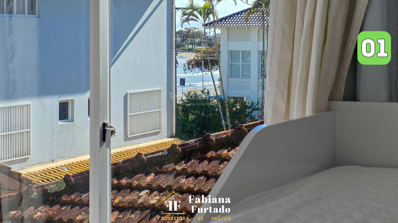 Apartamento para alquiler de vacaciones em São Francisco do Sul (Enseada)