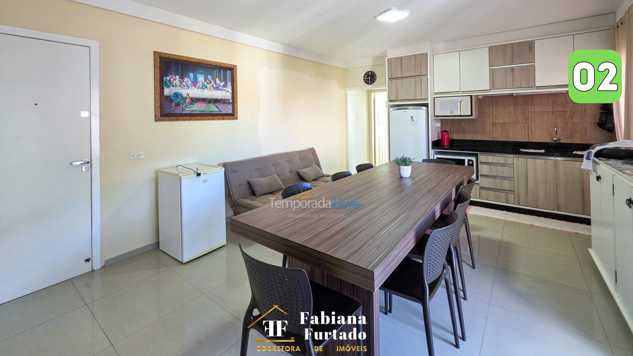 Apartamento para alquiler de vacaciones em São Francisco do Sul (Enseada)