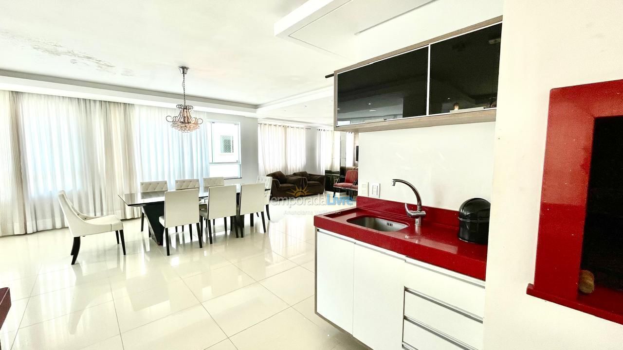 Apartamento para aluguel de temporada em Itapema (Meia Praia)