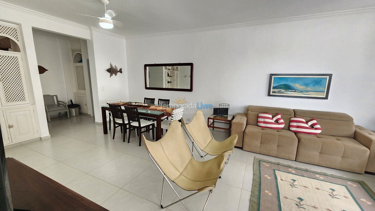 Apartamento para alquiler de vacaciones em Guarujá (Pitangueiras)