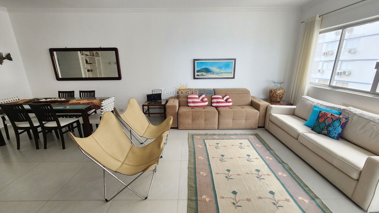 Apartamento para alquiler de vacaciones em Guarujá (Pitangueiras)
