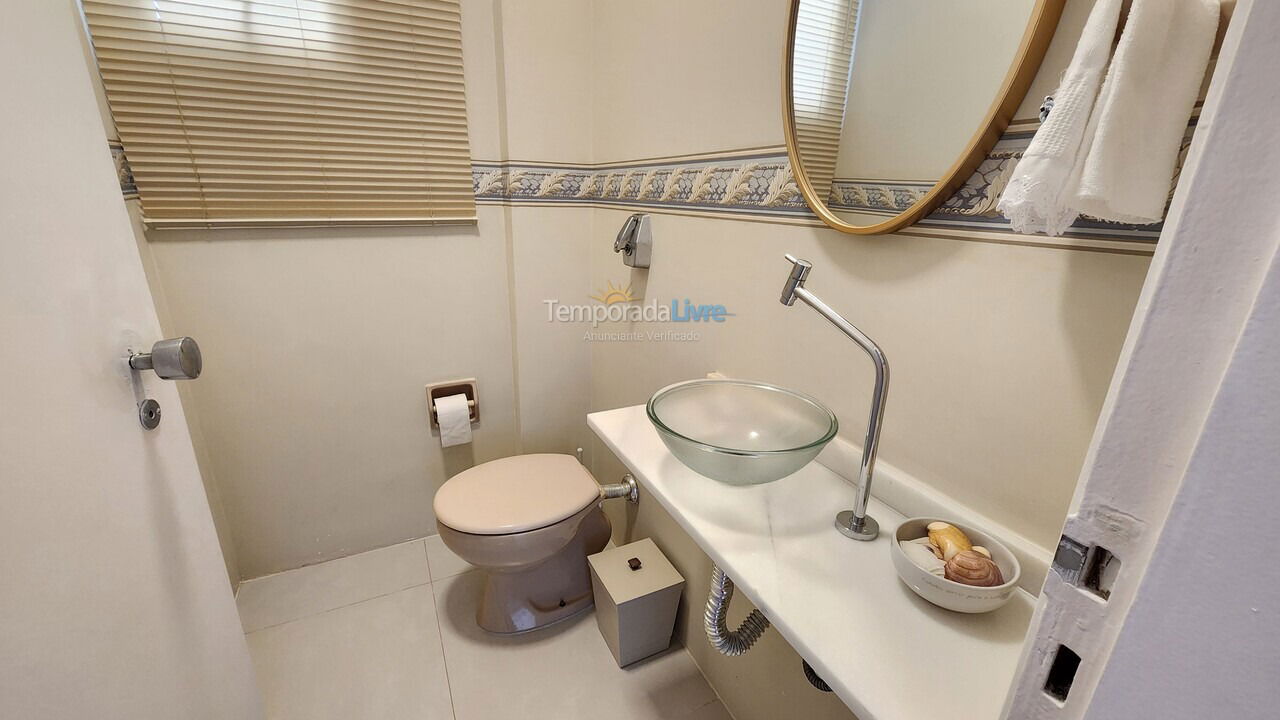 Apartamento para alquiler de vacaciones em Guarujá (Pitangueiras)