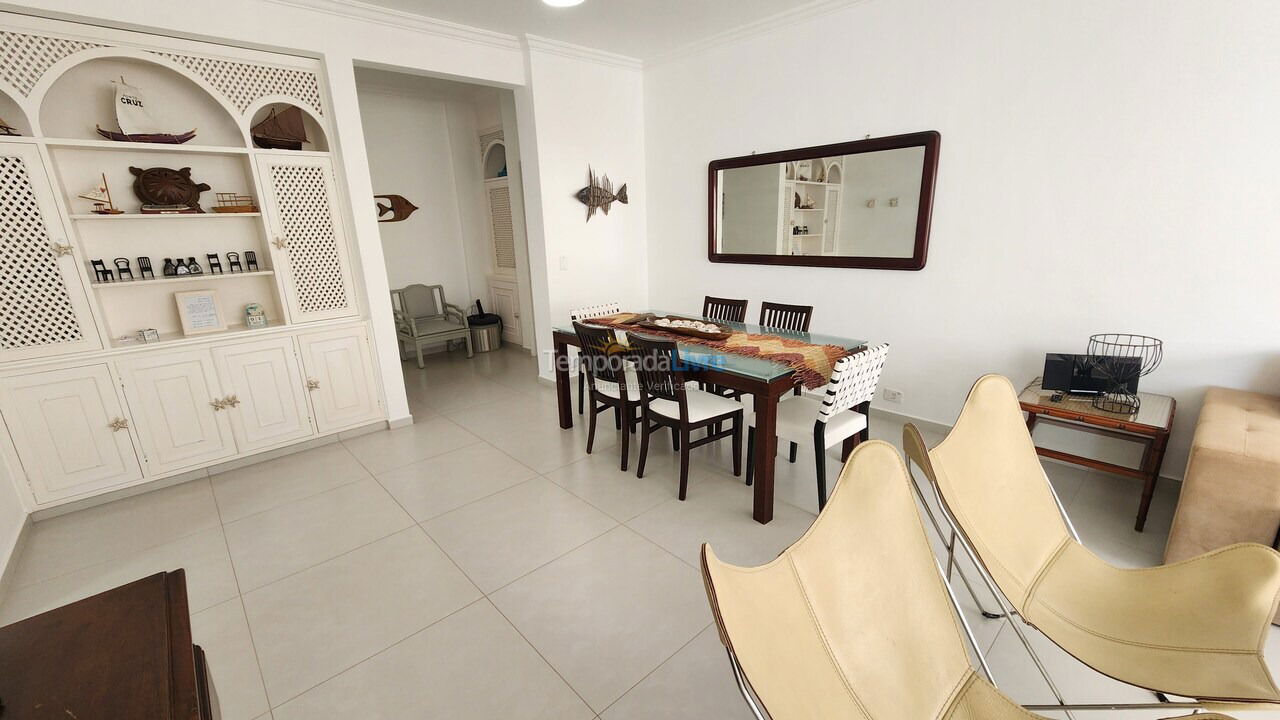 Apartamento para alquiler de vacaciones em Guarujá (Pitangueiras)