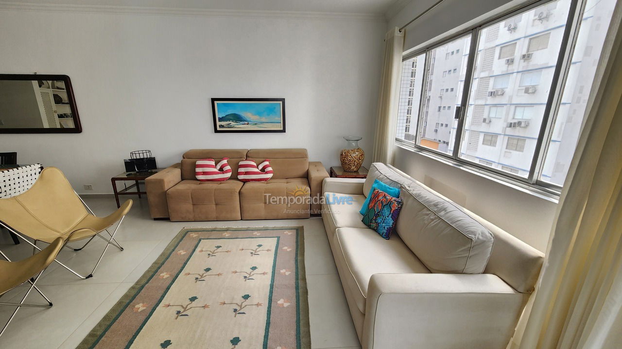 Apartamento para alquiler de vacaciones em Guarujá (Pitangueiras)