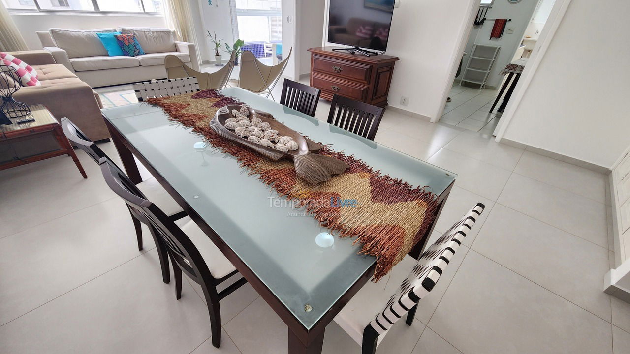 Apartamento para alquiler de vacaciones em Guarujá (Pitangueiras)