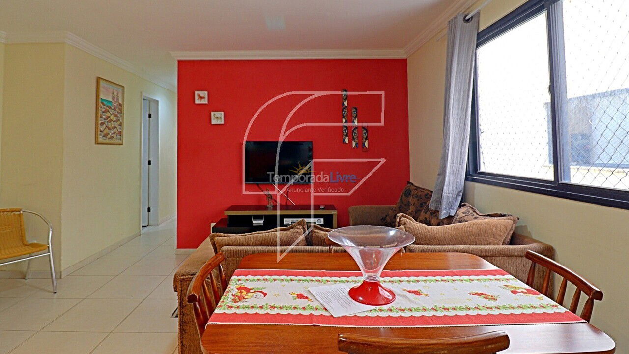 Apartment for vacation rental in Guarapari (Praia do Morro)