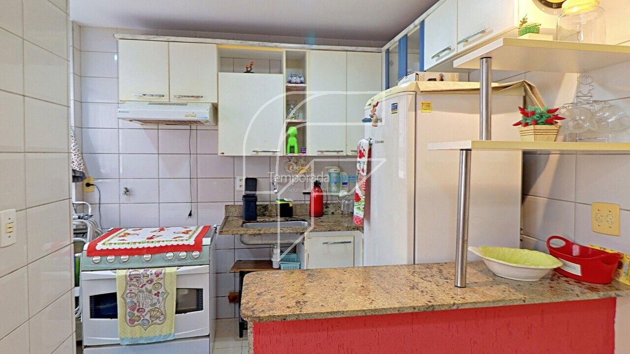 Apartment for vacation rental in Guarapari (Praia do Morro)