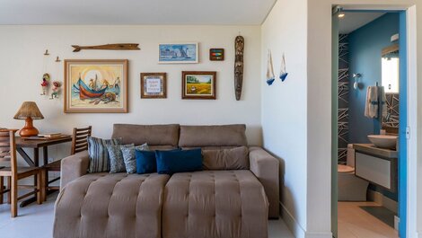 Casa com 4 suítes sendo vista mar