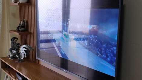 Apartamento vista para o mar/com piscina - Vila Mirim