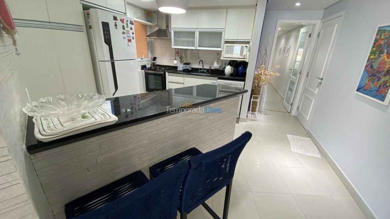 Apartamento para alquiler de vacaciones em Bertioga (Riviera de São Lourenço)