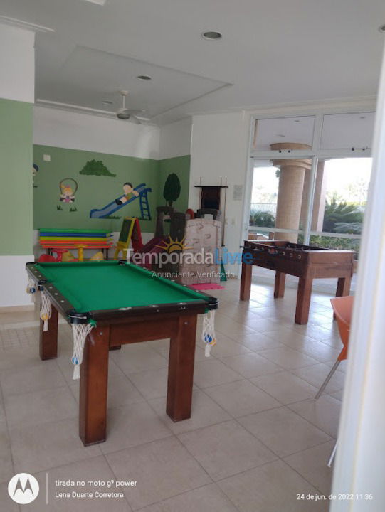 Apartamento para alquiler de vacaciones em Bertioga (Riviera de São Lourenço)