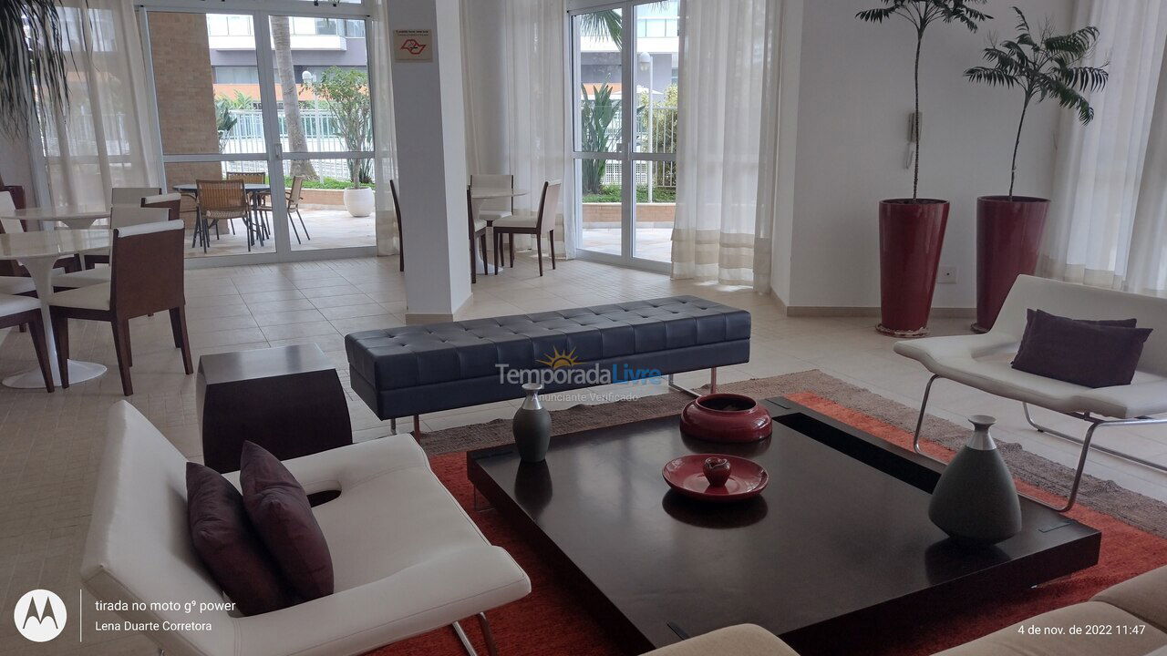 Apartamento para alquiler de vacaciones em Bertioga (Riviera de São Lourenço)