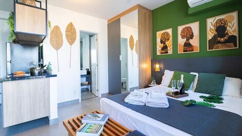 Piscina, gimnasio, AC, Jardines | Rincón brasileño