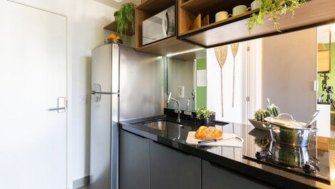 Piscina, gimnasio, AC, Jardines | Rincón brasileño