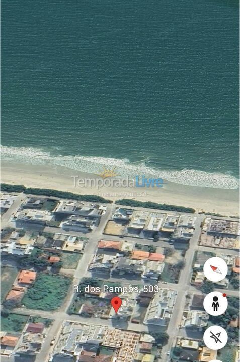Apartment for vacation rental in Governador Celso Ramos (Praia de Palmas)