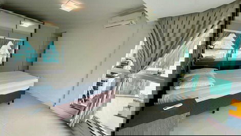 High-Standard Apartment Facing the Sea in the Center of Itapema