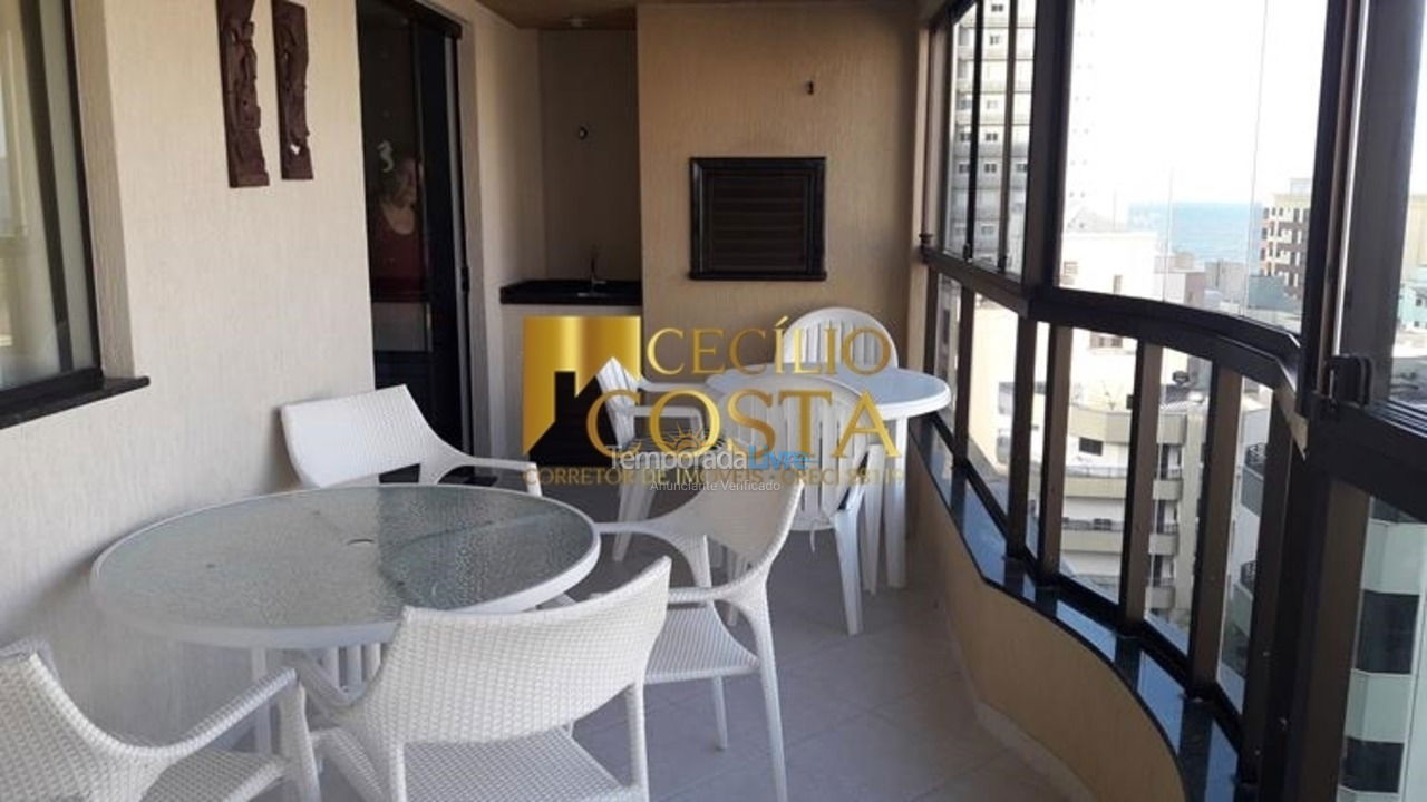 Apartamento para aluguel de temporada em Itapema (Meia Praia)