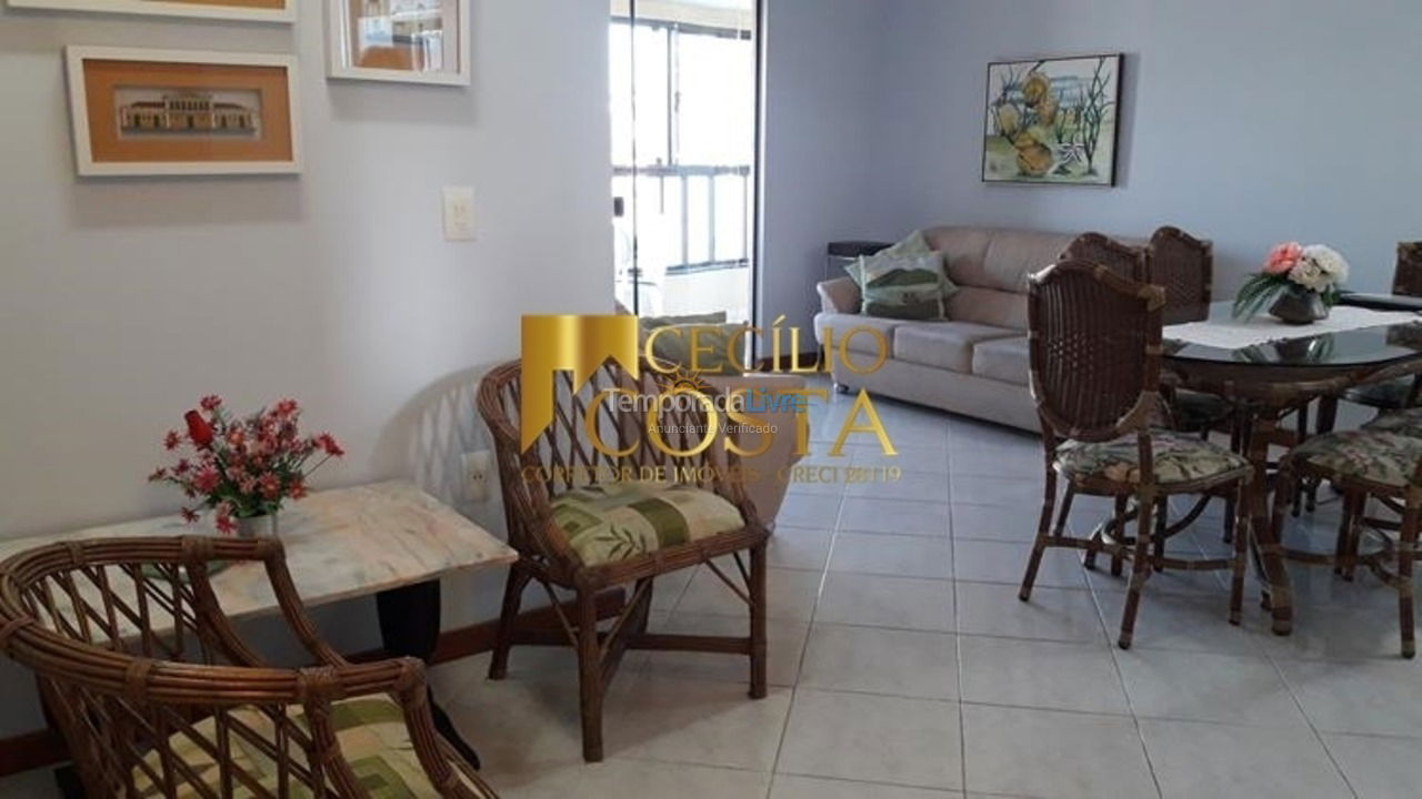 Apartamento para aluguel de temporada em Itapema (Meia Praia)