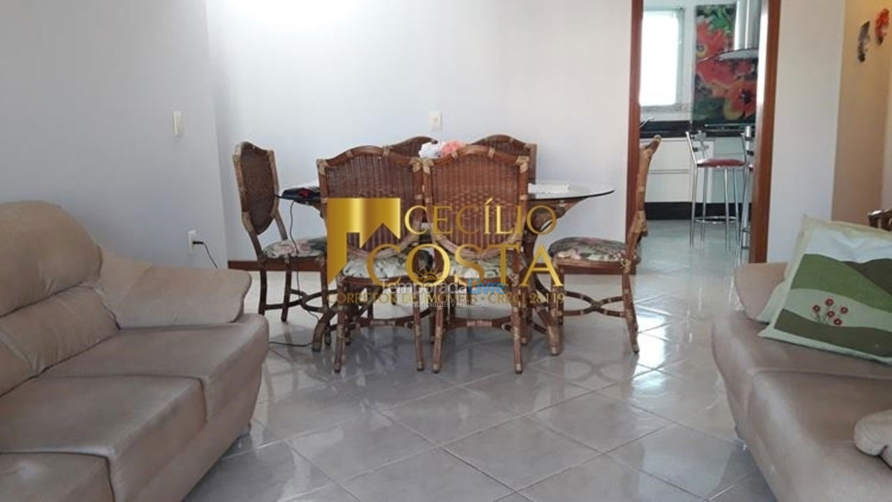 Apartamento para aluguel de temporada em Itapema (Meia Praia)