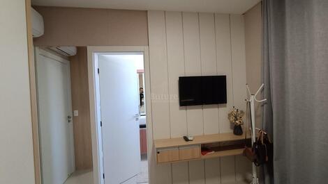 LINDO AP QUADRA MAR COM 3 SUÍTES FINA MOBILIA