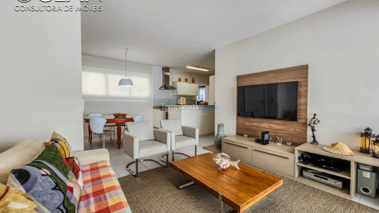 Apartamento para aluguel de temporada em Bertioga (Riviera de São Lourenço)