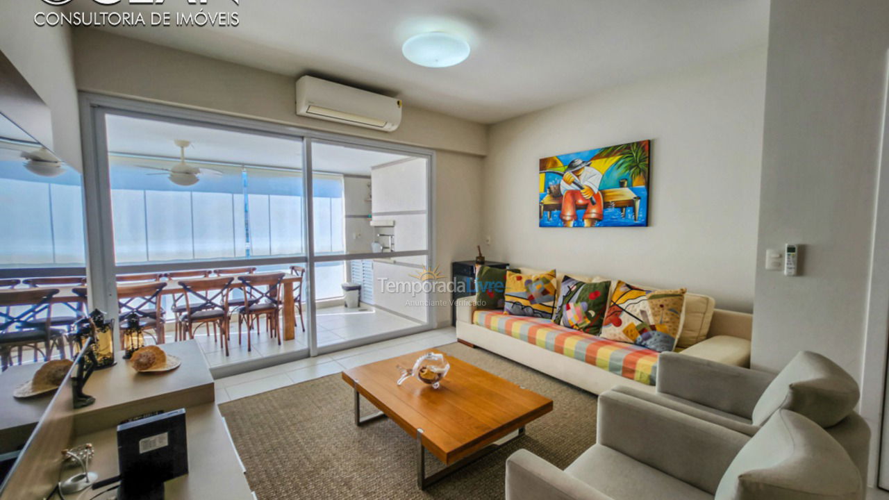 Apartamento para aluguel de temporada em Bertioga (Riviera de São Lourenço)