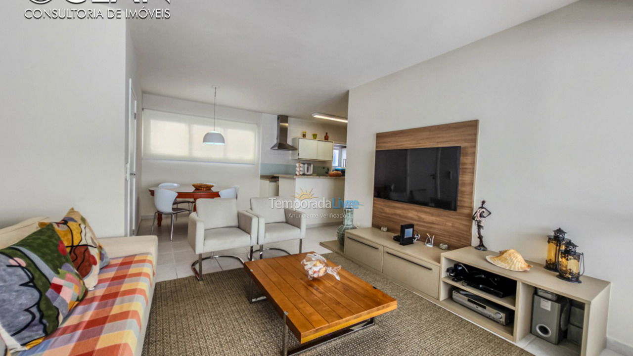 Apartamento para aluguel de temporada em Bertioga (Riviera de São Lourenço)
