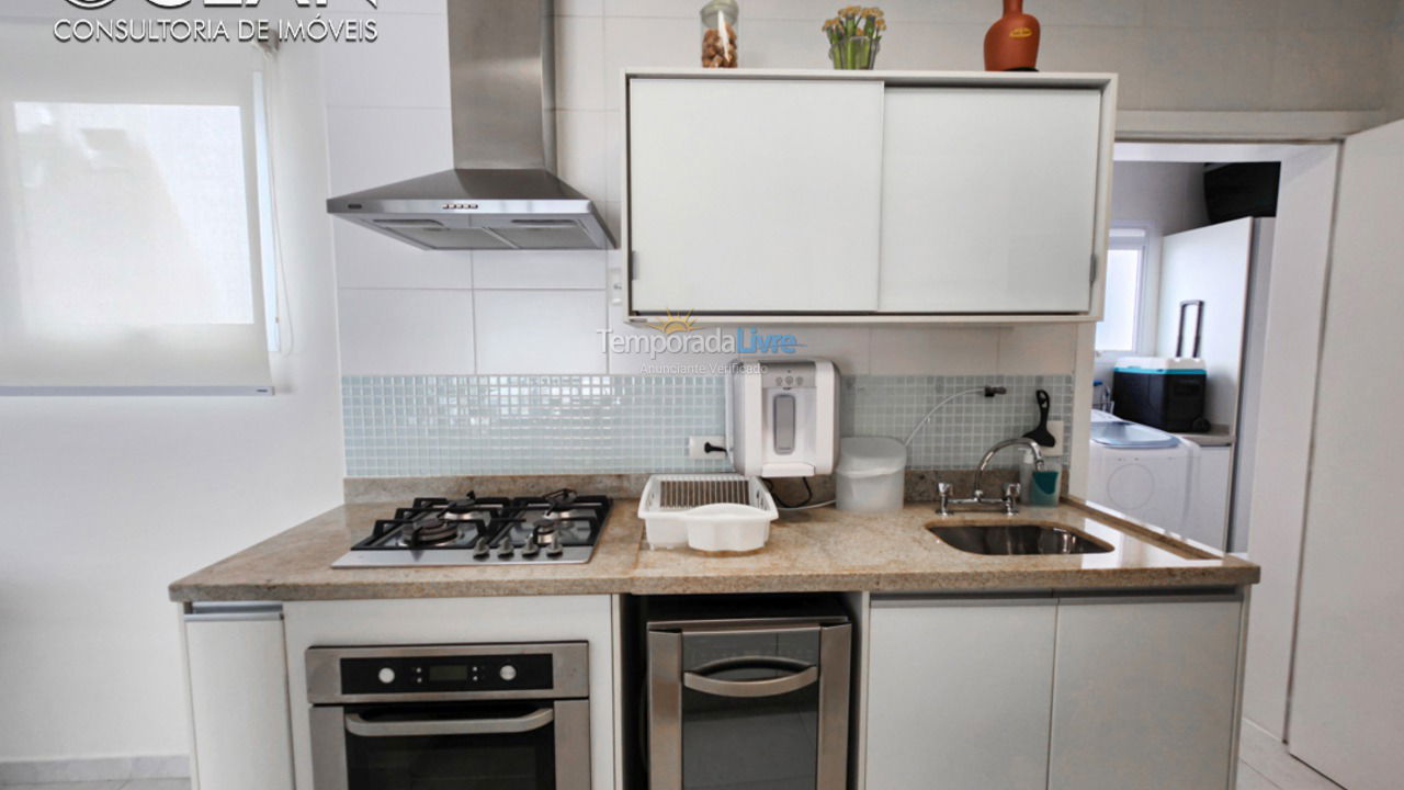 Apartamento para aluguel de temporada em Bertioga (Riviera de São Lourenço)