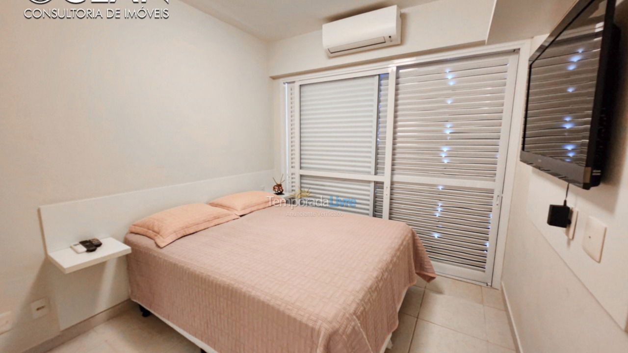 Apartamento para aluguel de temporada em Bertioga (Riviera de São Lourenço)