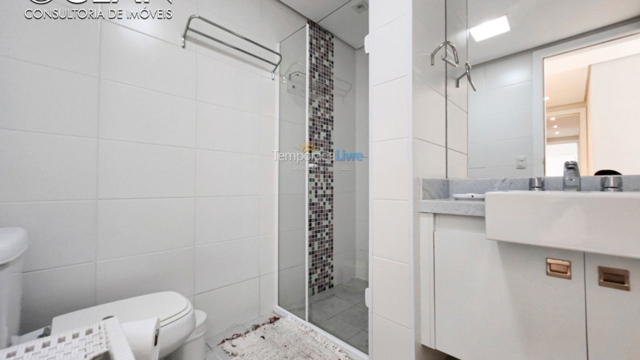 Apartamento para aluguel de temporada em Bertioga (Riviera de São Lourenço)