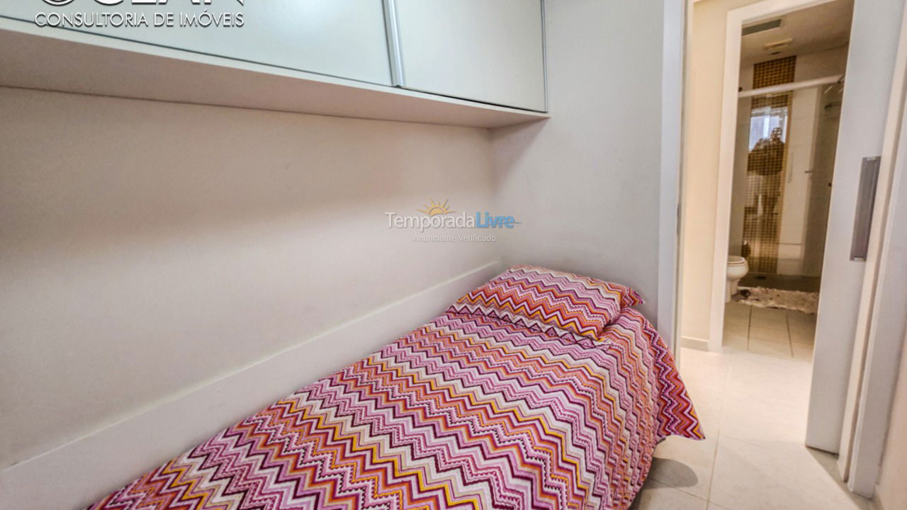 Apartamento para aluguel de temporada em Bertioga (Riviera de São Lourenço)