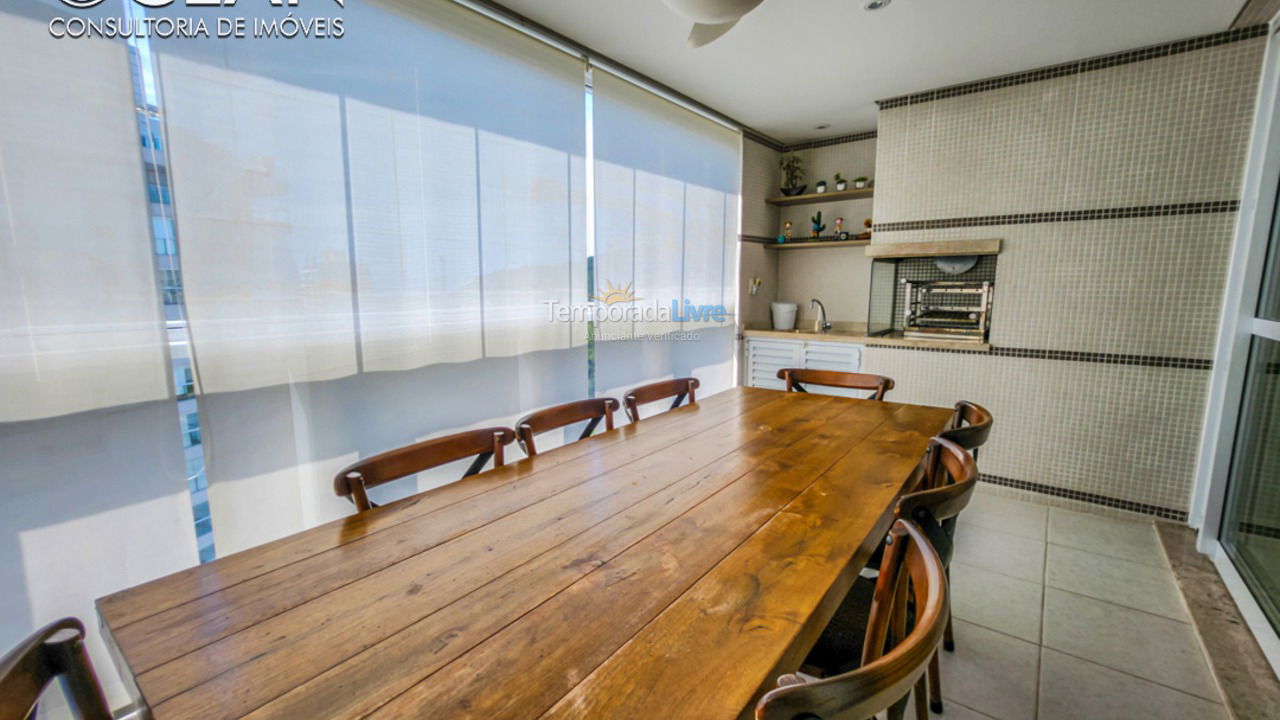 Apartamento para aluguel de temporada em Bertioga (Riviera de São Lourenço)