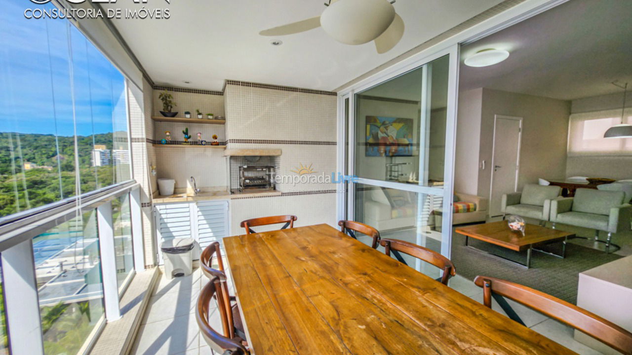 Apartamento para aluguel de temporada em Bertioga (Riviera de São Lourenço)