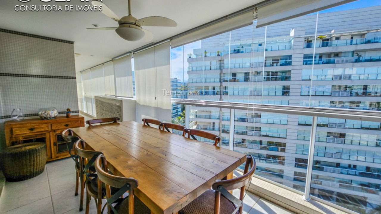 Apartamento para aluguel de temporada em Bertioga (Riviera de São Lourenço)