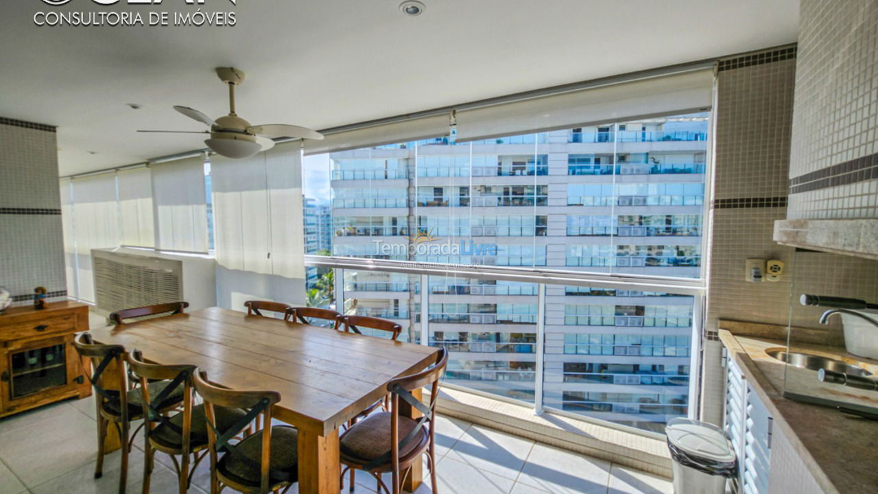 Apartamento para aluguel de temporada em Bertioga (Riviera de São Lourenço)