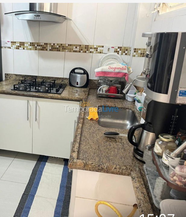 Apartment for vacation rental in Guarujá (Pitangueiras)