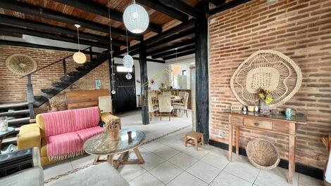 Casa rústica dúplex en Meaipe